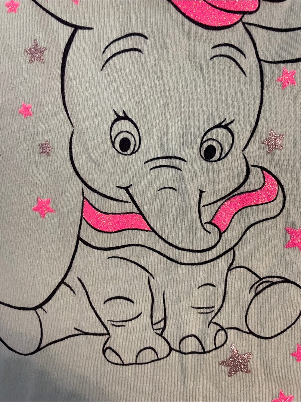 Disney Girls Short-Sleeve Tees in White and Mint with Dumbo & Kitten Prints - Picture 7 of 8